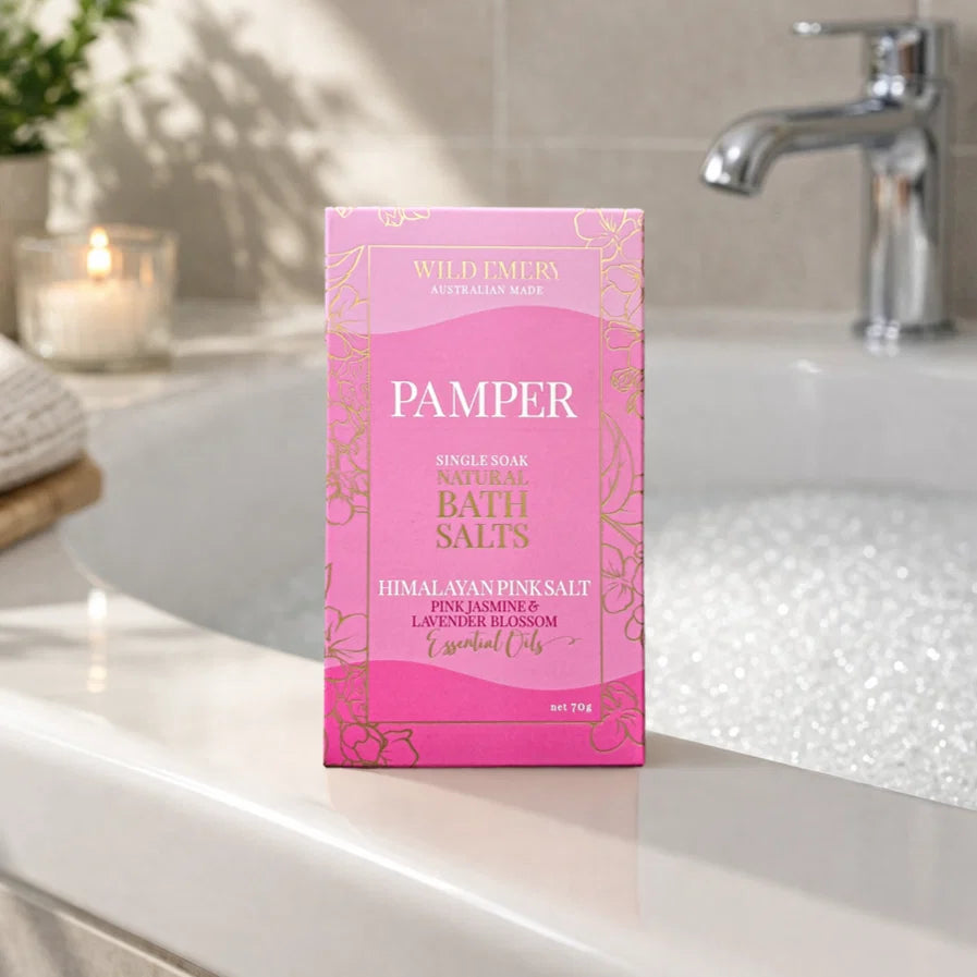 Pamper Single Soak Natural Bath Salts