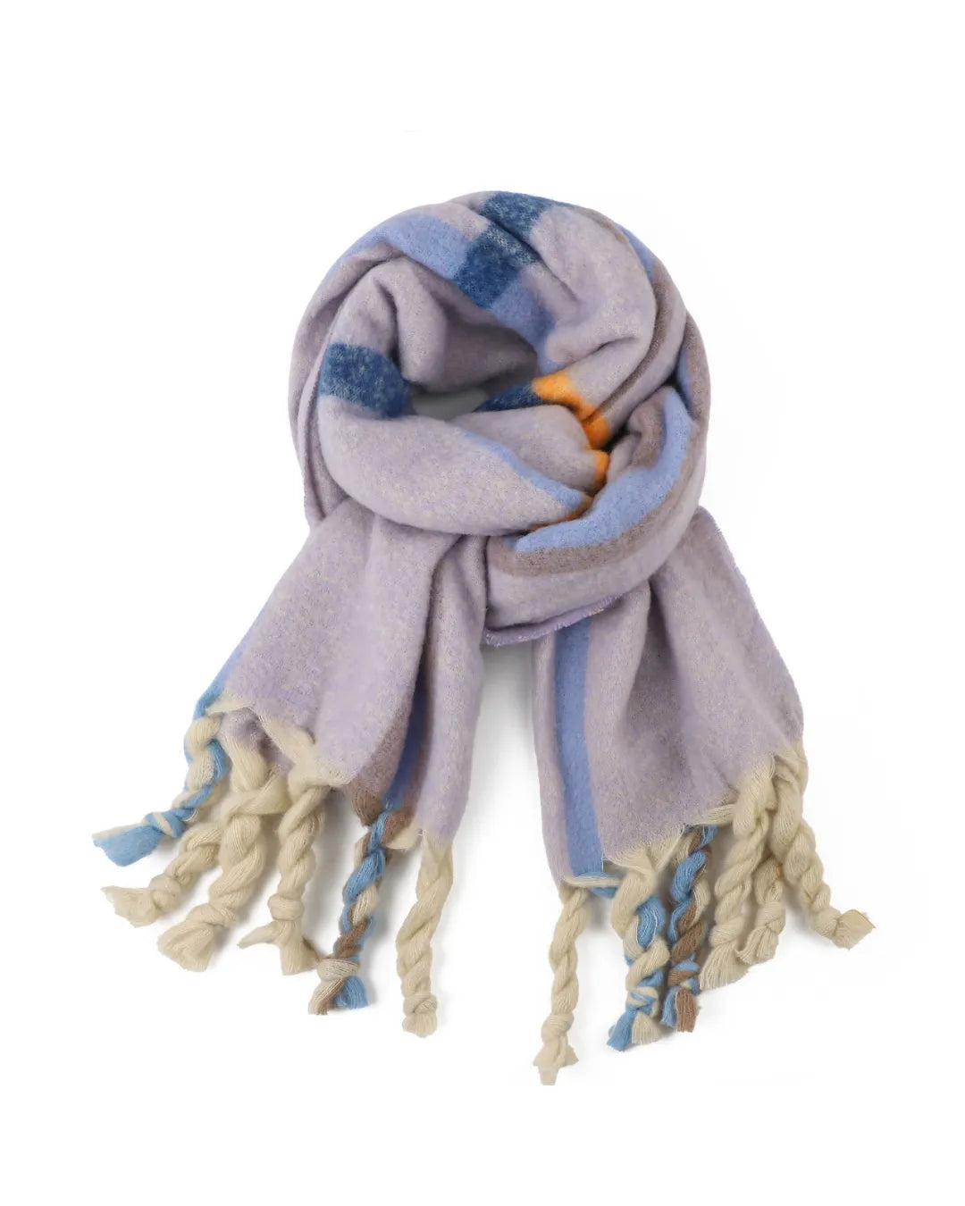 Charlie Chequered Winter Scarf
