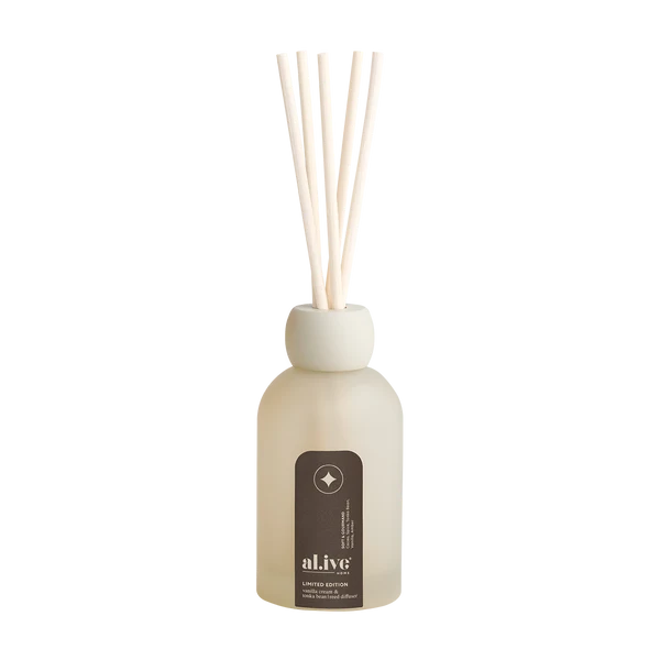 Reed Diffuser | Vanilla Cream & Tonka Bean