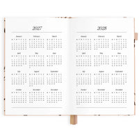 2027 A5 Vertical Planner | Amalfi Latte