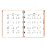 2027 A4 Academic Vertical Planner | Amalfi Peach