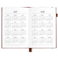 2027 A5 Horizontal Planner | Cherry