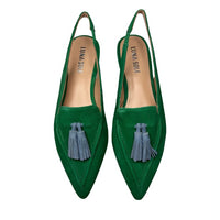 Piper Shoe | Emerald/Cobalt Suede