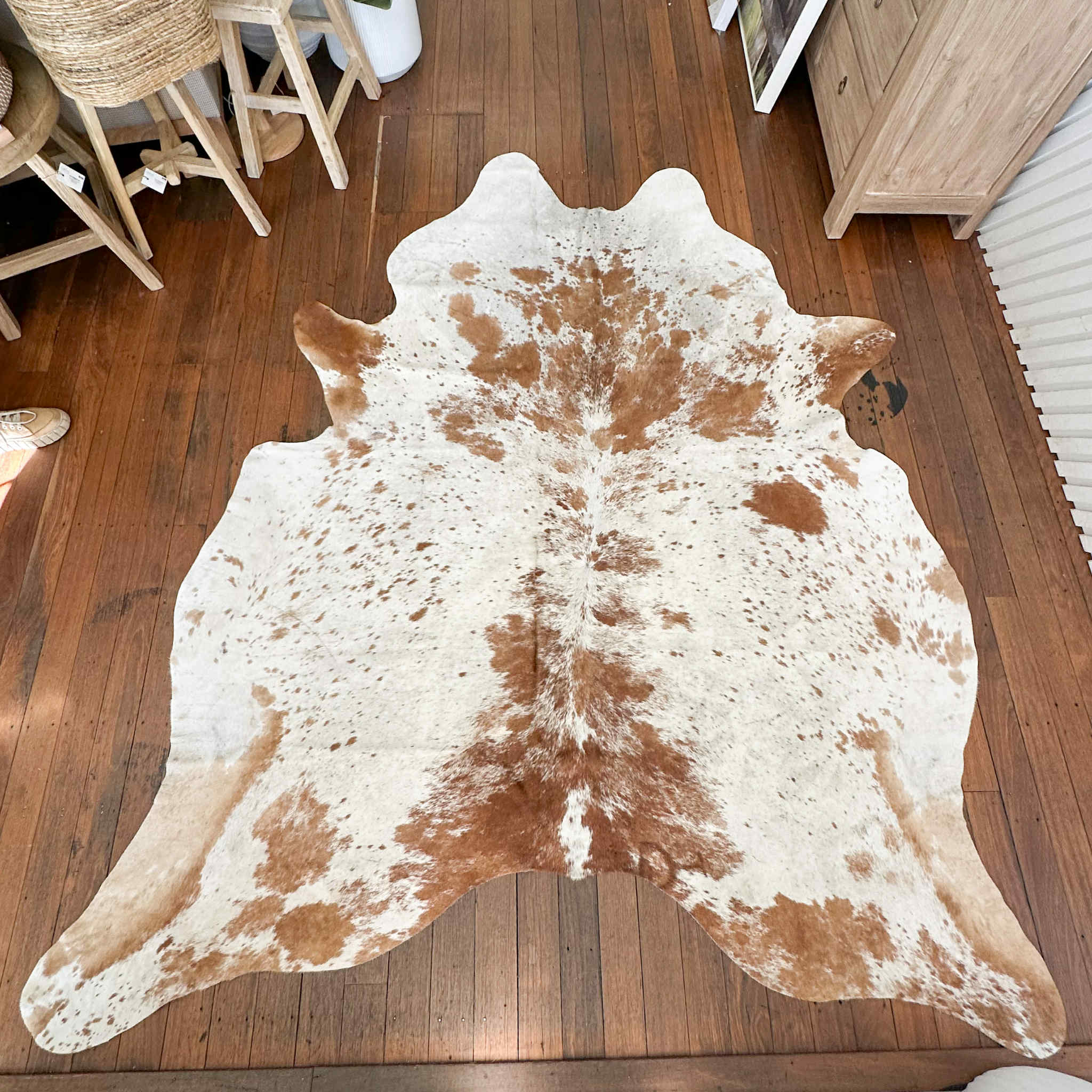 Salt + Pepper Longhorn Cowhide 5 | Floor Rug