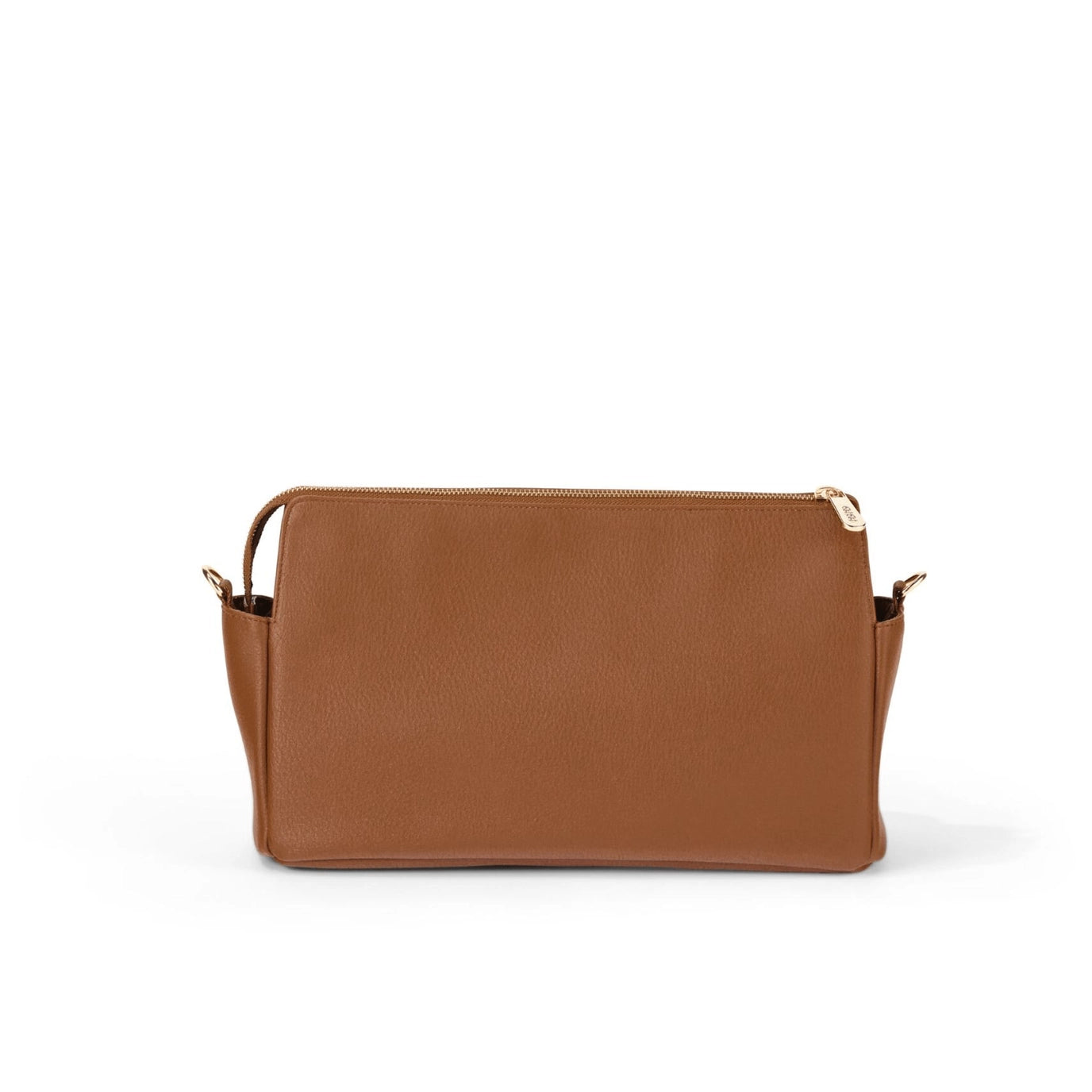 Multitasker Pram Caddy 2.0 | Chestnut Brown Vegan Leather