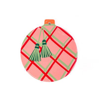 Holly Jolly Ceramic Coaster