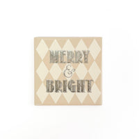 Merry Sparkle Ceramic Coaster