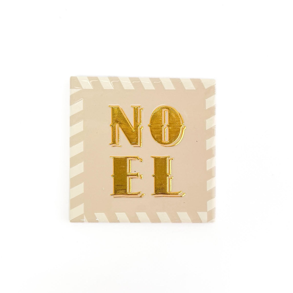 Merry Sparkle Ceramic Coaster