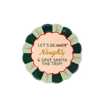 Xmas Cocktail Ceramic Coaster