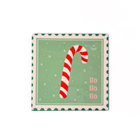 Xmas Stamp Ceramic Coaster