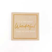 Merry Sparkle Ceramic Coaster
