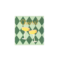 Xmas Cocktail Ceramic Coaster