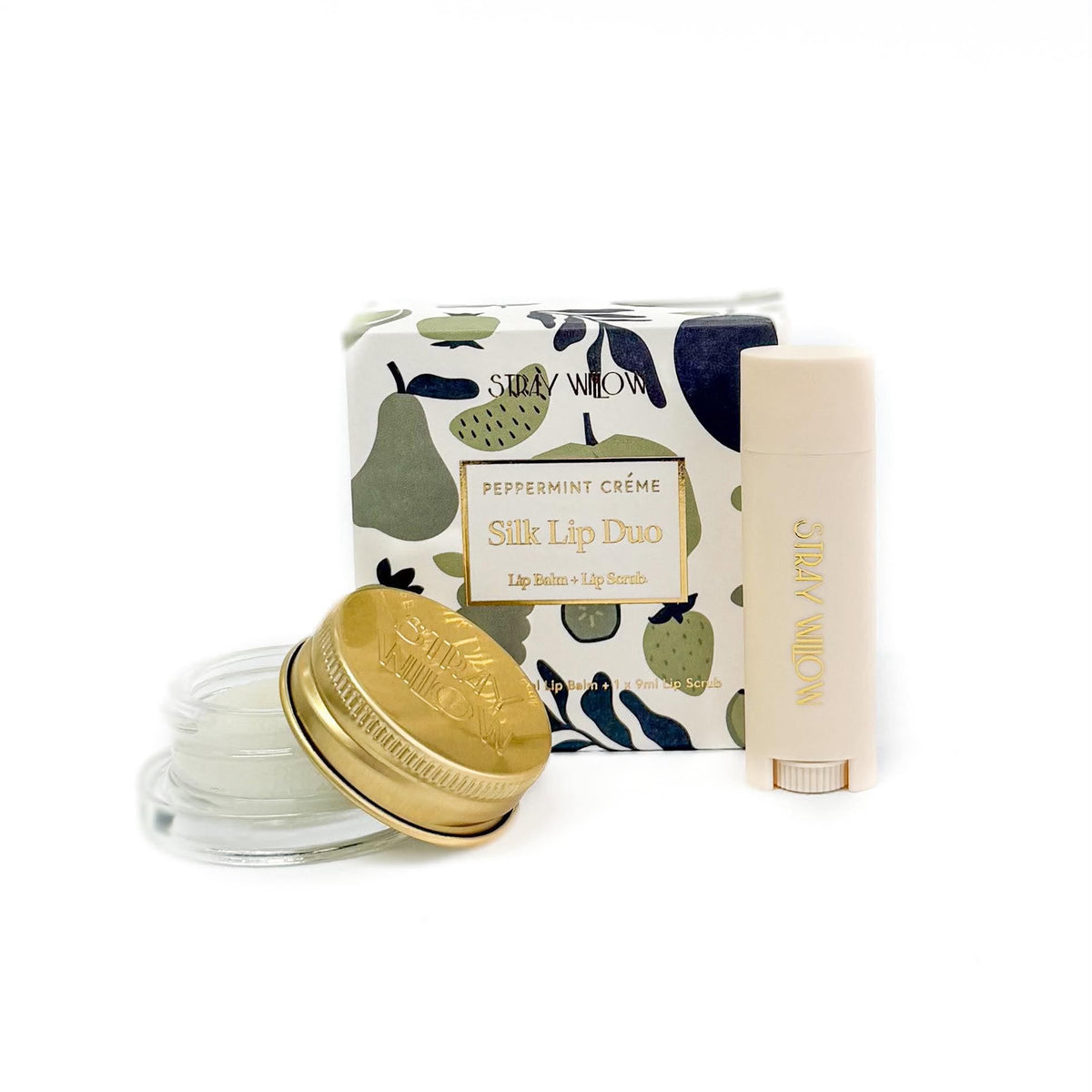 Peppermint Crème Silk Lip Duo