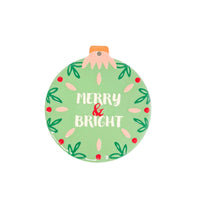 Holly Jolly Ceramic Coaster