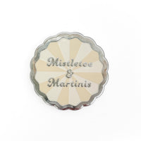 Merry Sparkle Ceramic Coaster