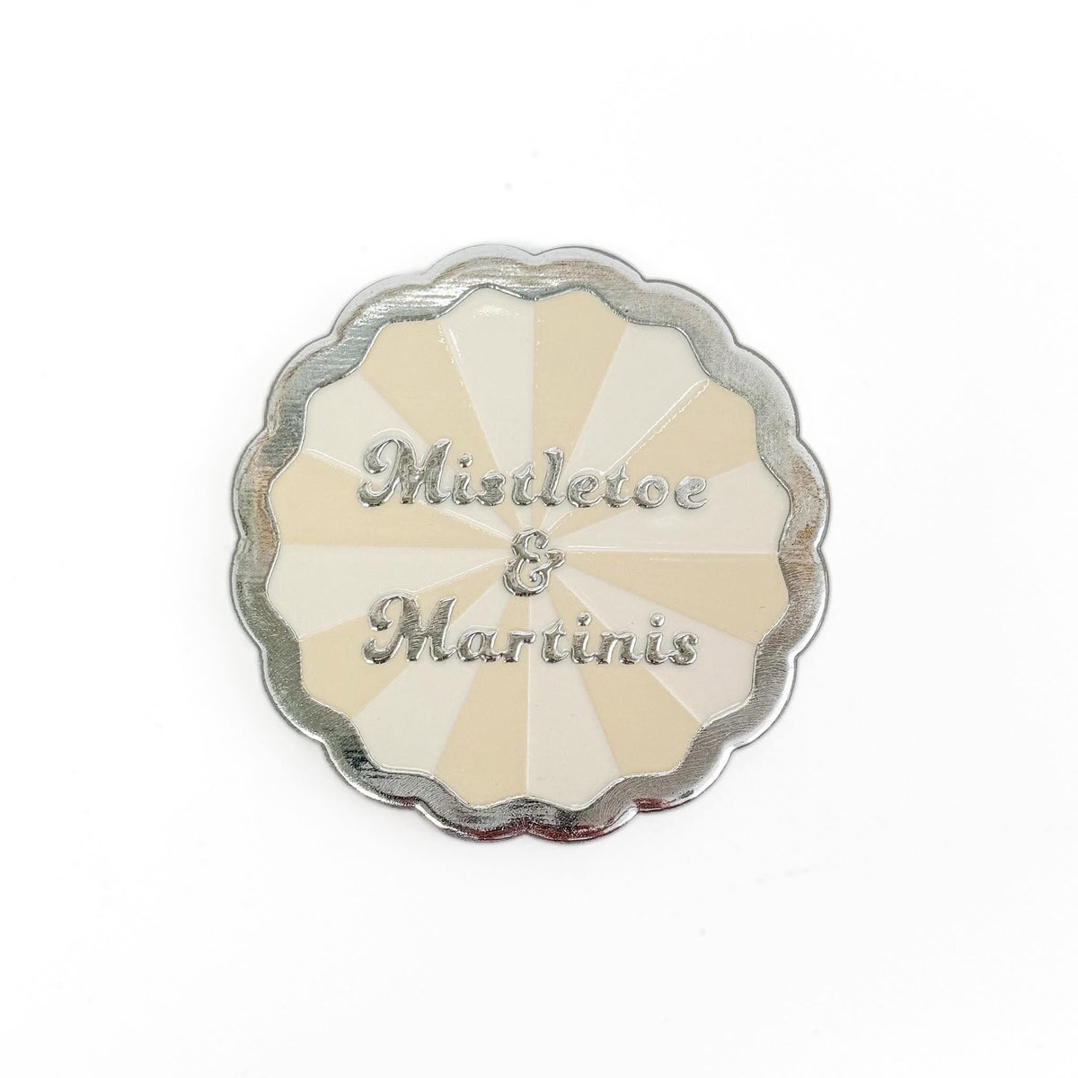 Merry Sparkle Ceramic Coaster