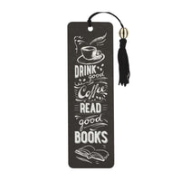 Coffee & Books Beaded Bookmark