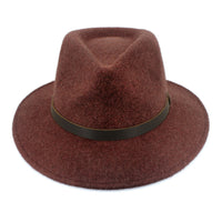 Mix Burgundy Billie Fedora