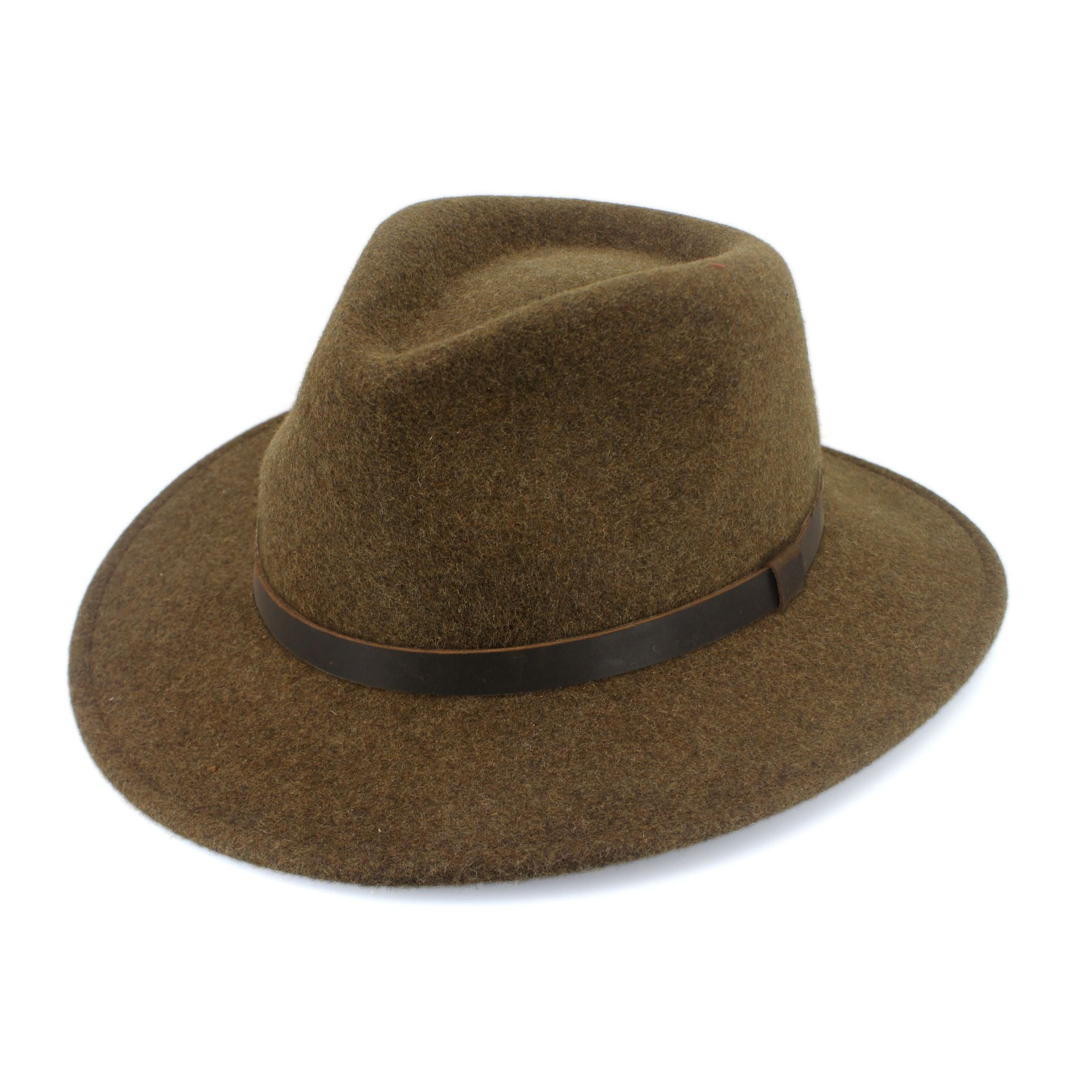 Mix Khaki Billie Fedora