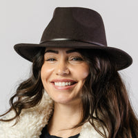 Espresso Leura Fedora