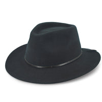 Dk Khaki Green Leura Fedora