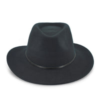 Dk Khaki Green Leura Fedora