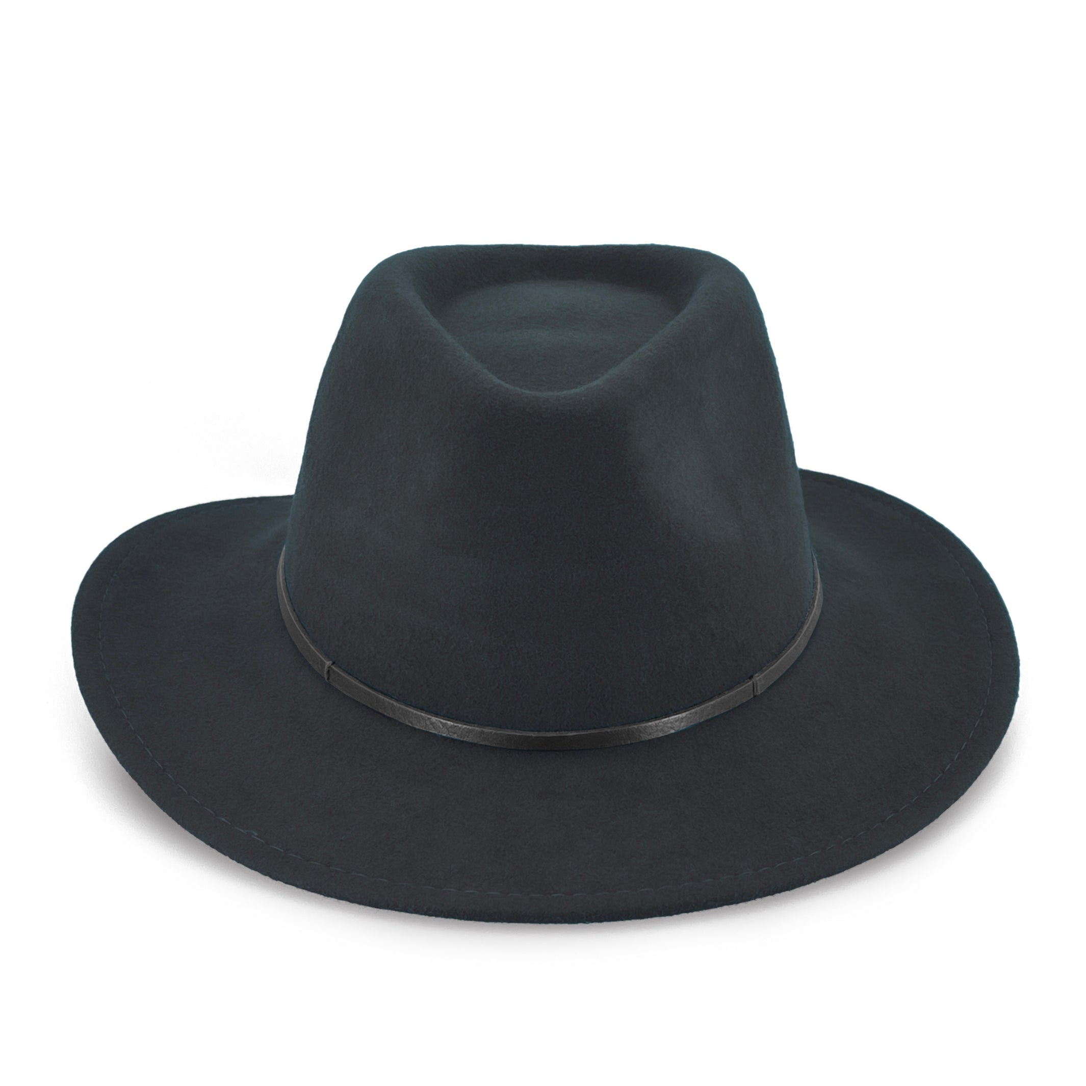 Dk Khaki Green Leura Fedora