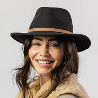 Black Verbier Fedora