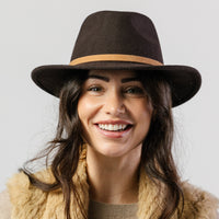 Espresso Verbier Fedora