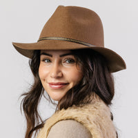 Chocolate Lumi Fedora