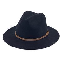 Black Alpine Fedora
