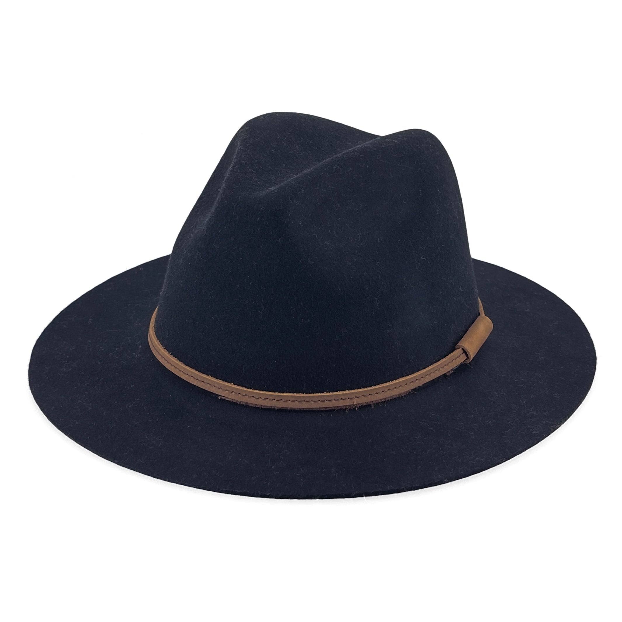 Black Alpine Fedora