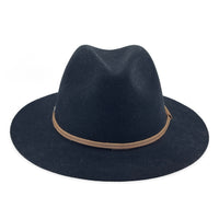 Black Alpine Fedora