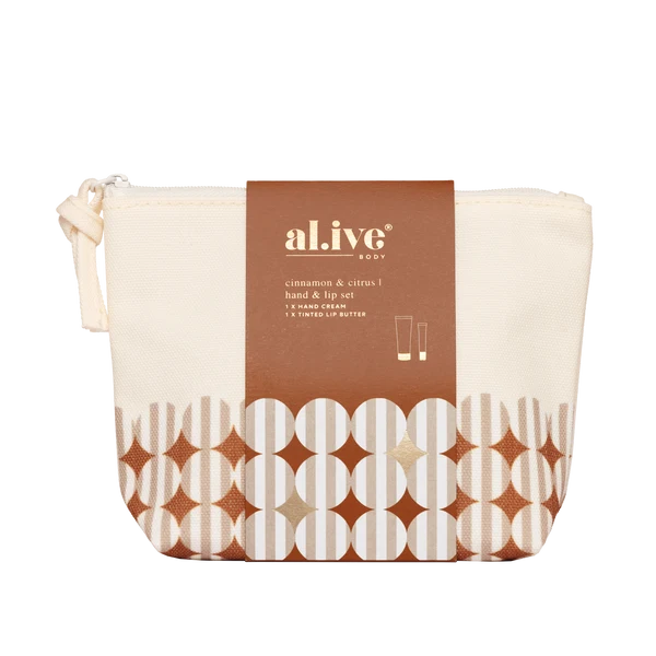 Hand & Lip Set | Cinnamon & Citrus