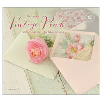 Vintage Pink 2027 | Wall Calendar