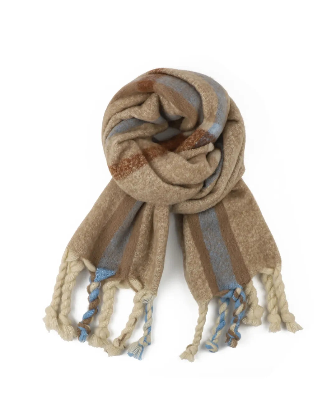 Charlie Chequered Winter Scarf