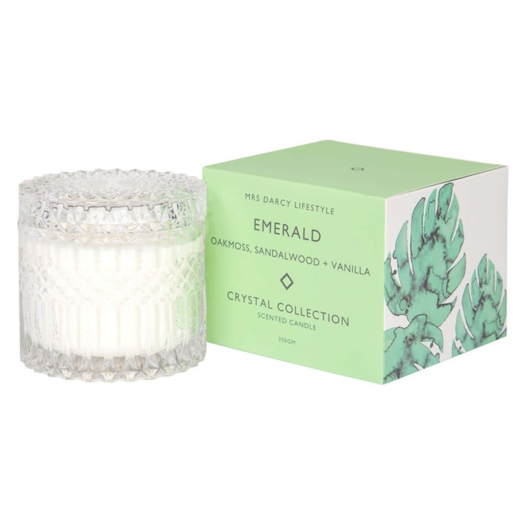Candle Emerald | Oakmoss, Sandalwood + Vanilla
