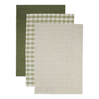Woven  Cotton Tea towel | Set of 3