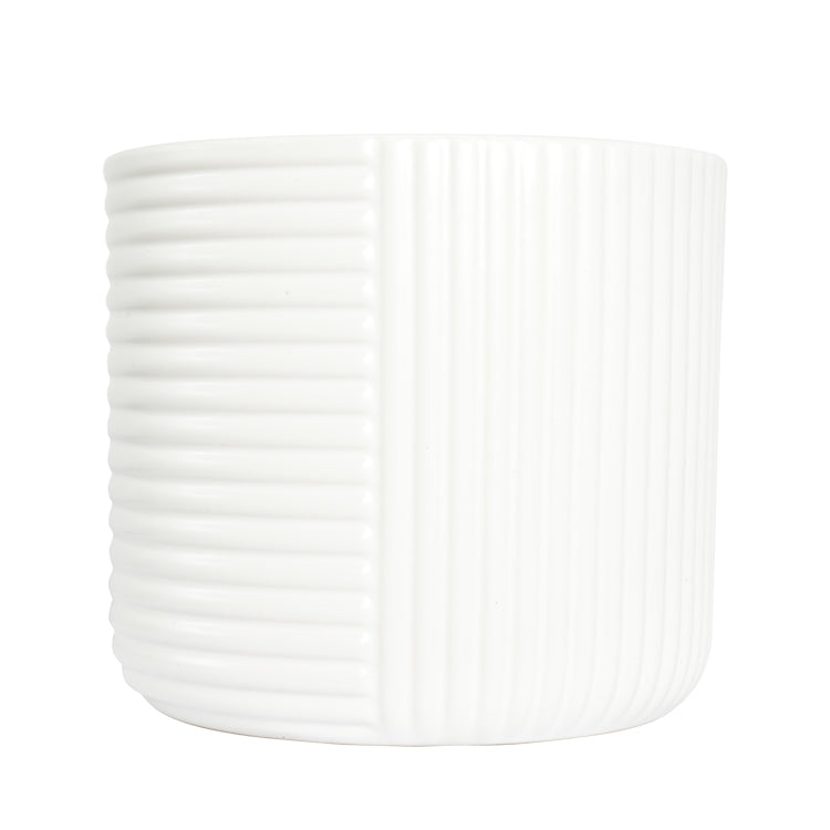 Shelby Planter Pot | White