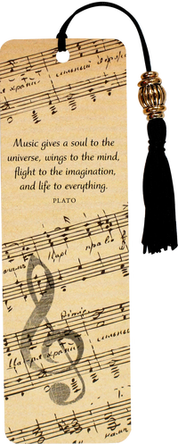 Music Beaded Bookmark