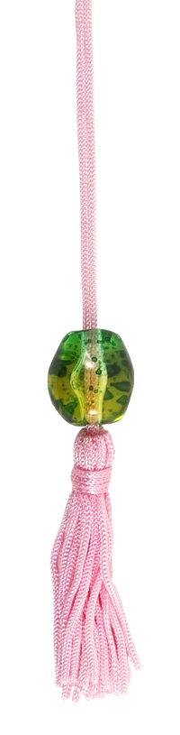 Though She Be But Little  She Is Fierce Beaded Bookmark