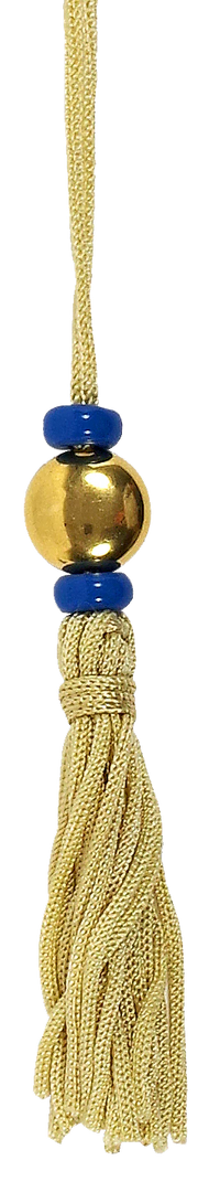 Be Strong And Courageous Beaded Bookmark