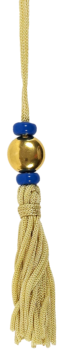 Be Strong And Courageous Beaded Bookmark