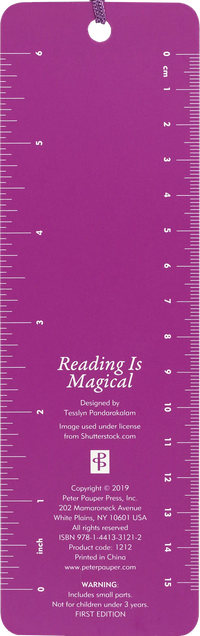 Reading Is Magical Children's Bookmark