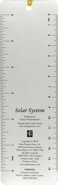 Solar System Children's Bookmark