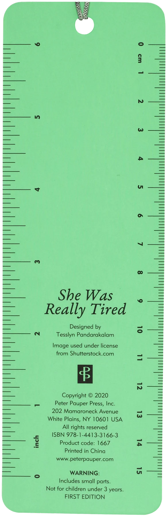 She Believed She Could  But She Was Tired Beaded Bookmark