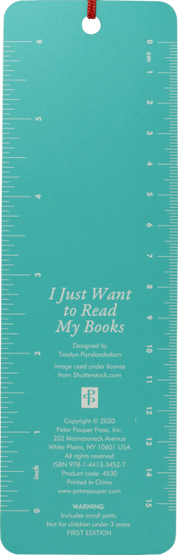 Just Want To Read Beaded Bookmark