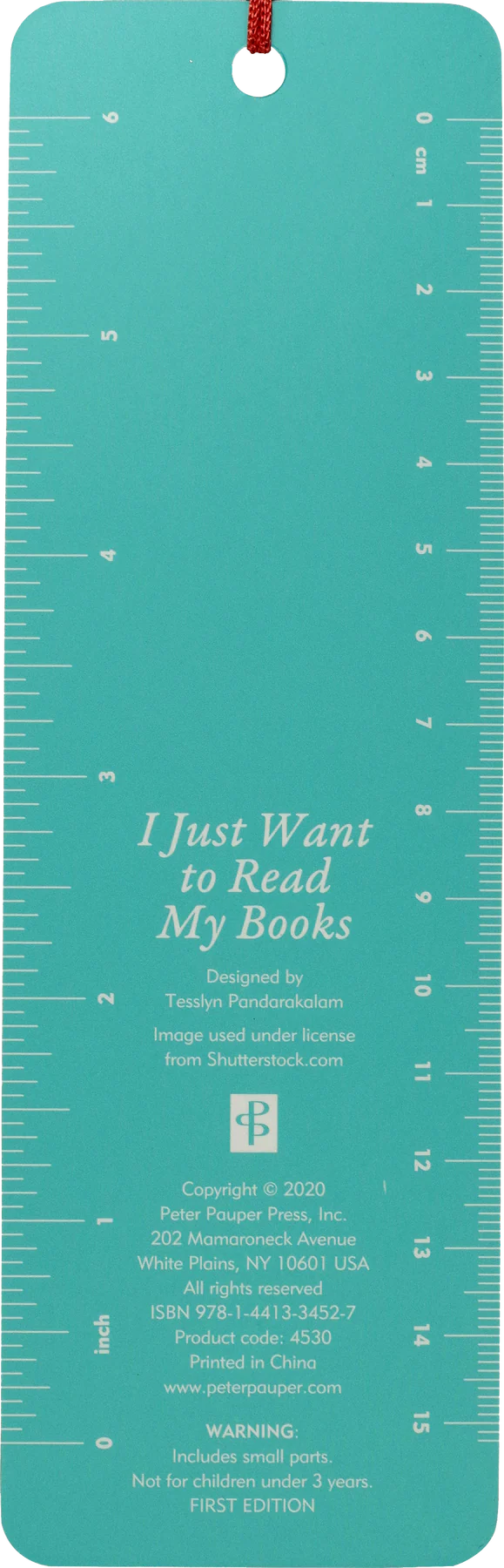 Just Want To Read Beaded Bookmark