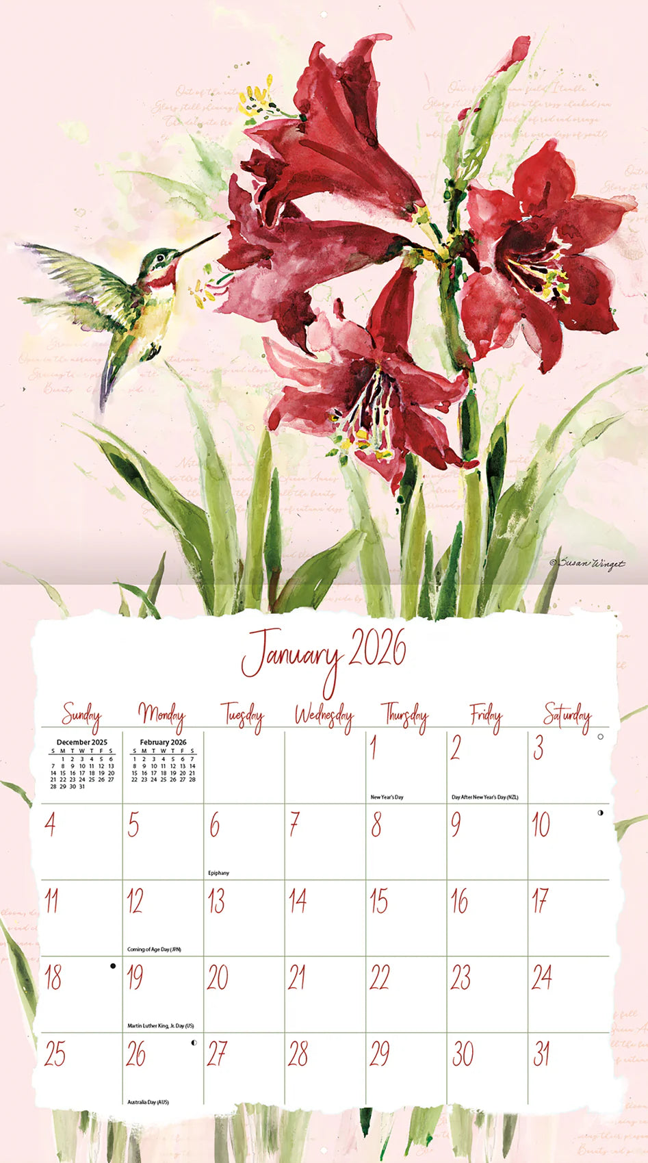 Eden 2026 | Wall Calendar