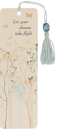 Butterflies Beaded Bookmark